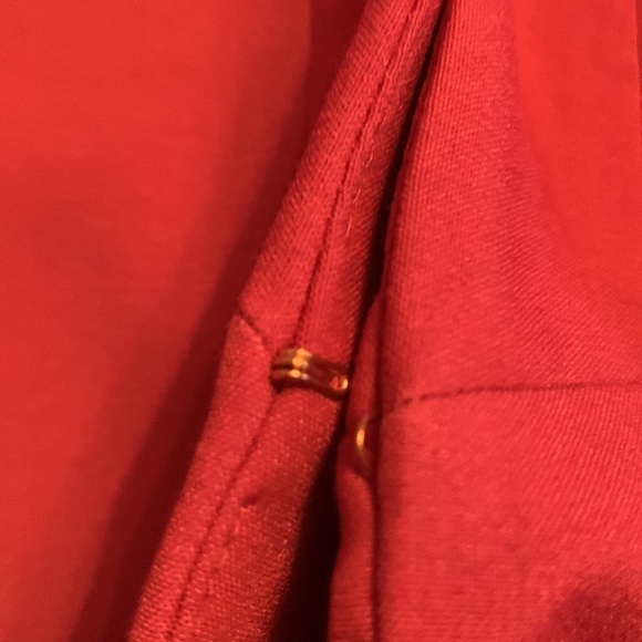 Nine West Orange Suit Jacket Size 8 - Picture 7 of 7